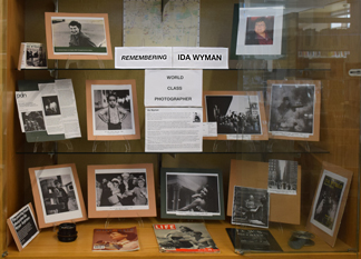 Ida Wyman display