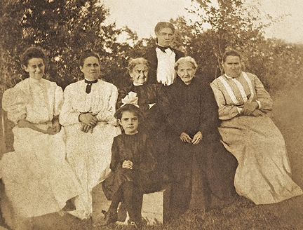 3 Lynch Photo 3 -- Seven Women of Lynch get-together LR